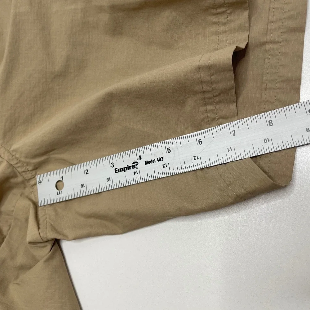 Lot 2 New Reel Legends Mens XL Tarpon Cargo Shorts Bundle Grey Tan Utility Gorp